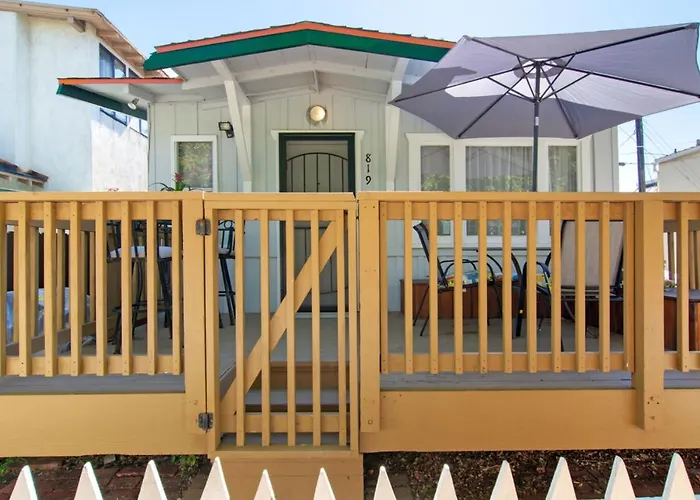 Mission Bay Cottage - Bay View Patio, Parking, Washerdryer