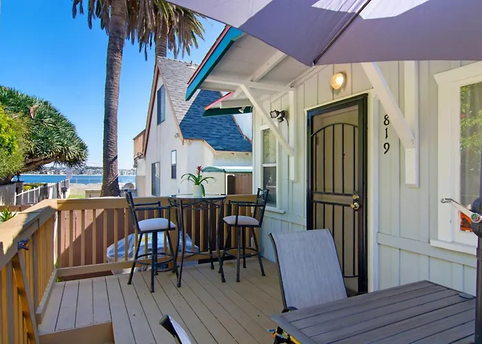 Mission Bay Cottage - Bay View Patio, Parking, Washerdryer